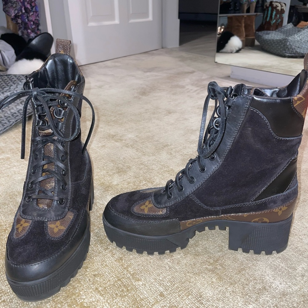Louis Vuitton Laureate Platform Desert Boot with original box - Picture 4 of 5